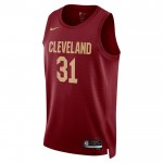 Maillot NBA Cleveland Cavaliers Jarrett Allen 31 Nike 2022-23 Icon Edition Maroon Swingman - Homme